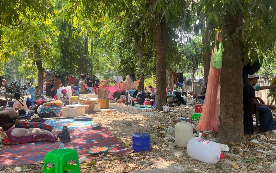 UNHCR rushes emergency supplies to quake-hit central Myanmar