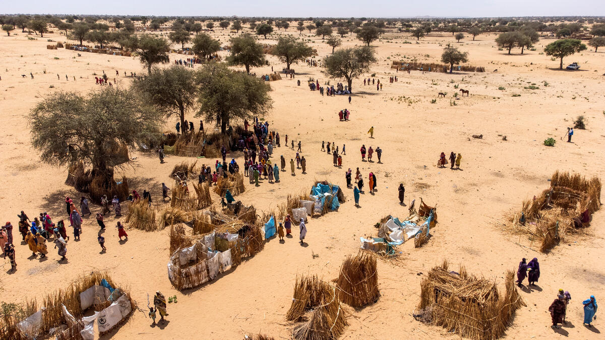 After two years of war, Sudanese refugees continue to cross into Chad ...