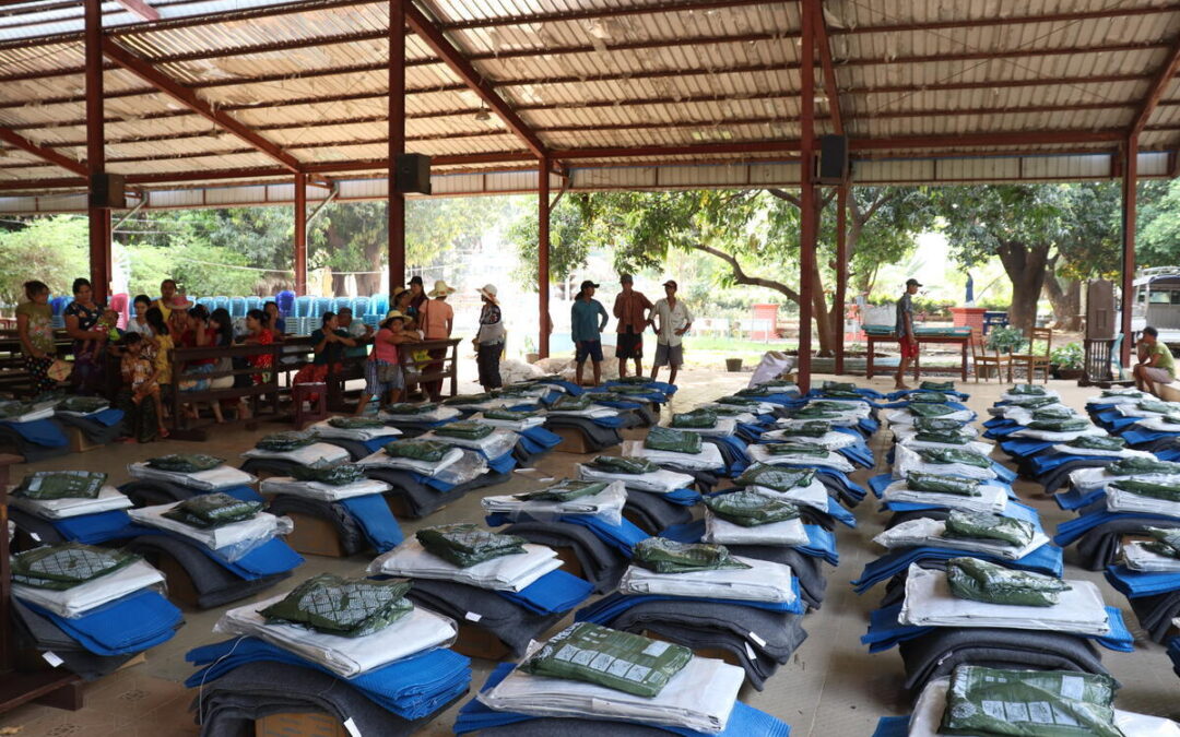UNHCR seeks funding to scale up support to Myanmar’s quake survivors