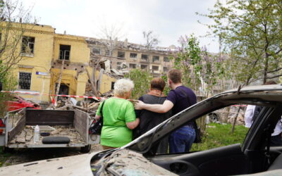 Le HCR apporte son soutien suite à la dernière vague d’attaques meurtrières en Ukraine