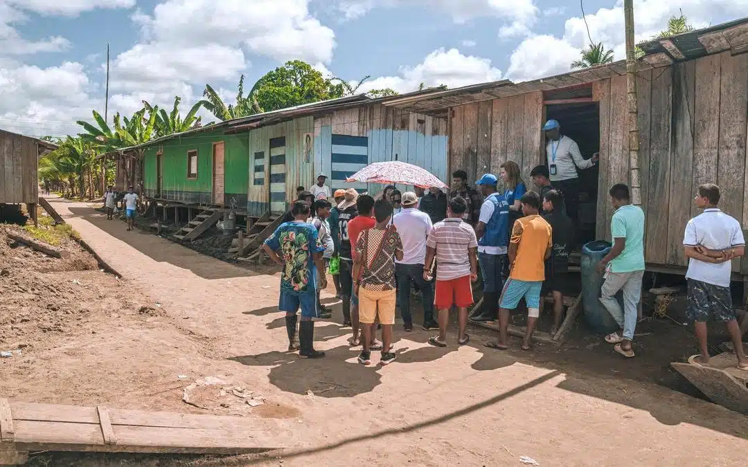 Le HCR met en garde contre les risques qui pèsent sur les progrès réalisés en matière de protection et d’intégration des personnes déplacées en Colombie