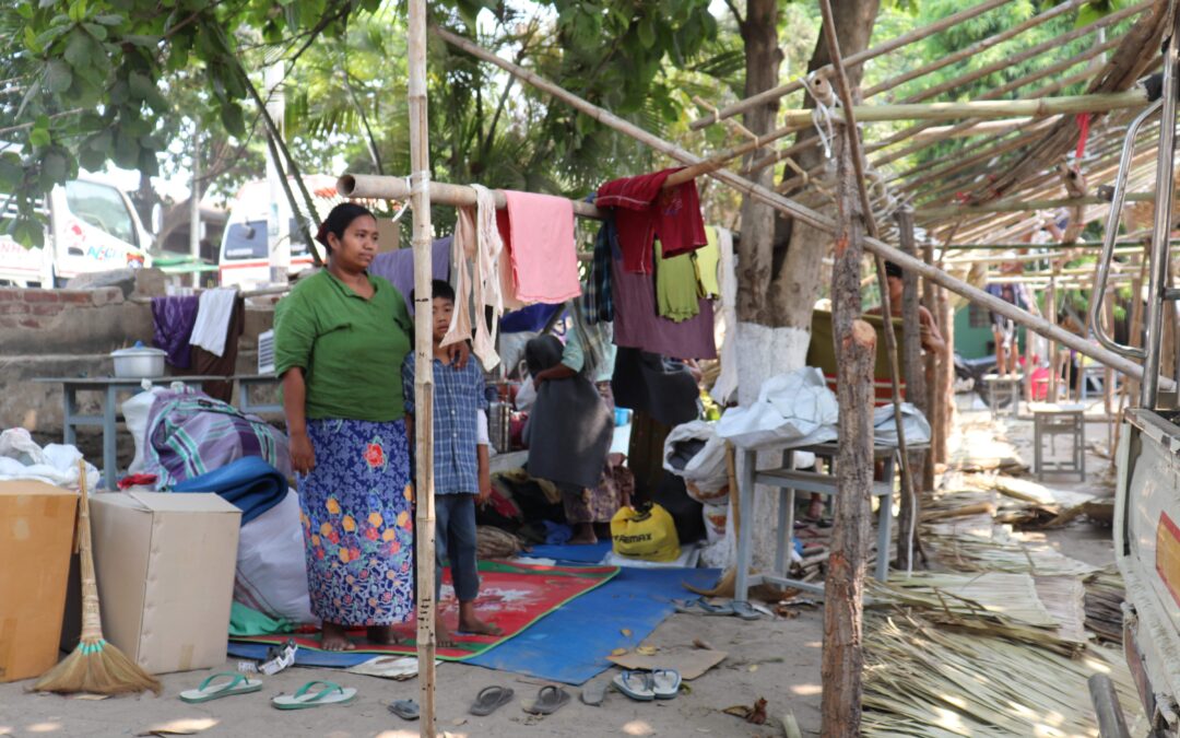 Myanmar quake piles fresh suffering on families fleeing conflict