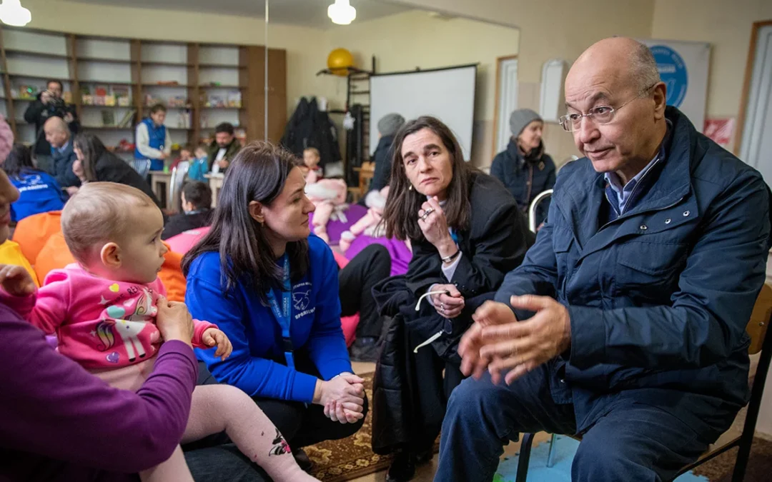 After four years of destruction and the coldest winter yet, UNHCR’s Salih urges support for Ukraine